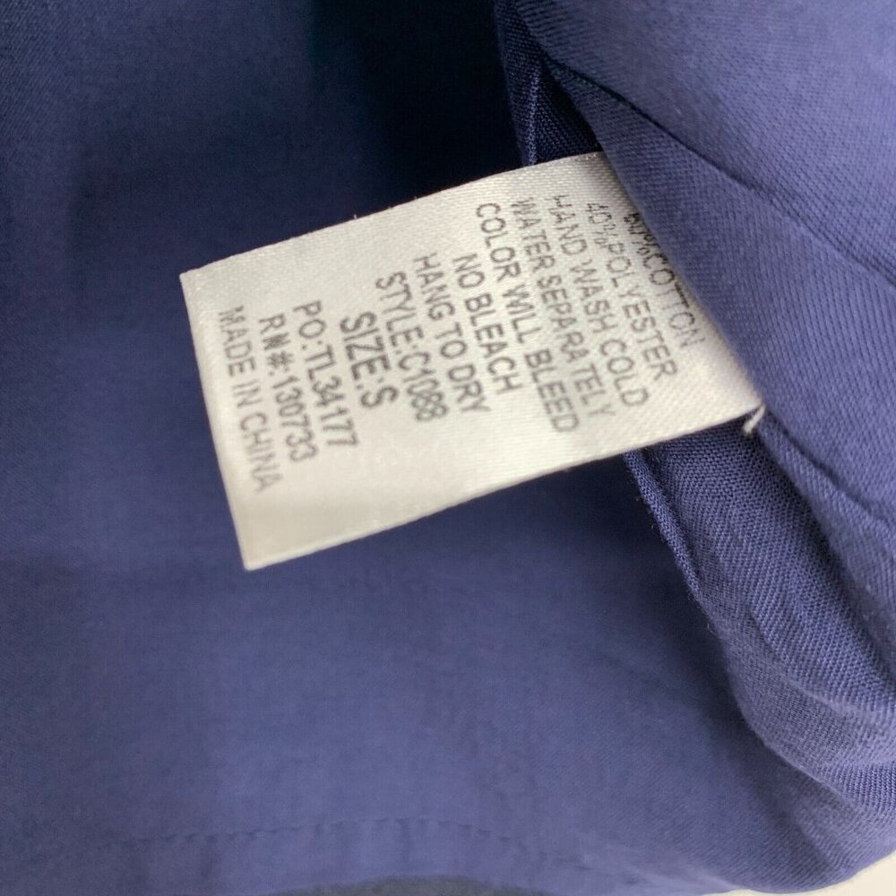 Umgee Skirt Navy Blue Embroidered Floral Bird Mini Boho - Picture 7 of 11